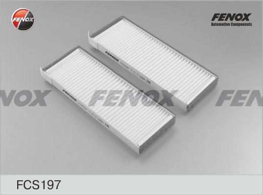 Fenox FCS197 - Фільтр, повітря у внутрішній простір avtolavka.club