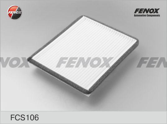 Fenox FCS106 - Фільтр, повітря у внутрішній простір avtolavka.club