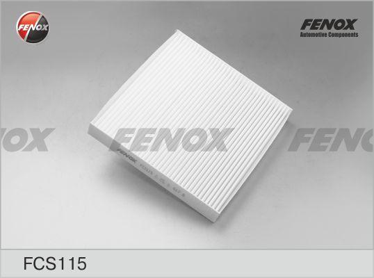 Fenox FCS115 - Фільтр, повітря у внутрішній простір avtolavka.club