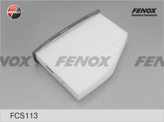 Fenox FCS113 - Фільтр, повітря у внутрішній простір avtolavka.club