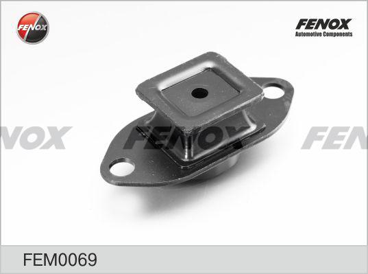 Fenox FEM0069 - Подушка, підвіска двигуна avtolavka.club