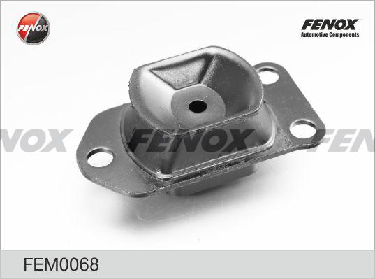 Fenox FEM0068 - Подушка, підвіска двигуна avtolavka.club