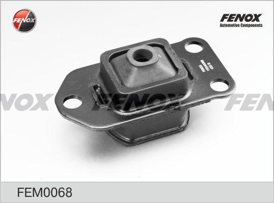 Fenox FEM0068 - Подушка, підвіска двигуна avtolavka.club