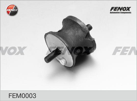 Fenox FEM0003 - Подушка, підвіска двигуна avtolavka.club