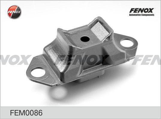 Fenox FEM0086 - Подушка, підвіска двигуна avtolavka.club