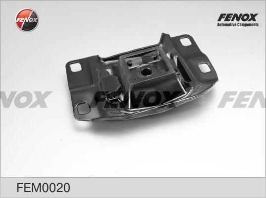 Fenox FEM0020 - Подушка, підвіска двигуна avtolavka.club