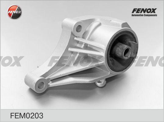Fenox FEM0203 - Подушка, підвіска двигуна avtolavka.club