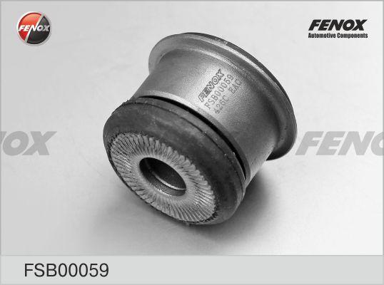 Fenox FSB00059 - Сайлентблок, важеля підвіски колеса avtolavka.club