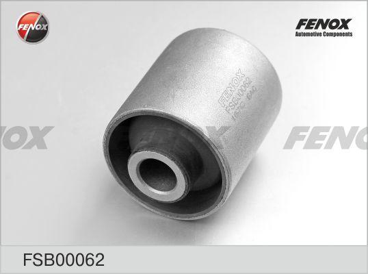 Fenox FSB00062 - Сайлентблок, важеля підвіски колеса avtolavka.club