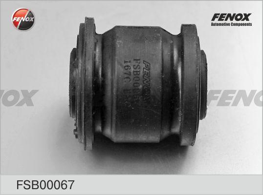 Fenox FSB00067 - Сайлентблок, важеля підвіски колеса avtolavka.club