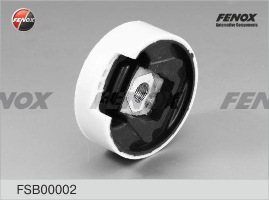 Fenox FSB00002 - Сайлентблок, важеля підвіски колеса avtolavka.club
