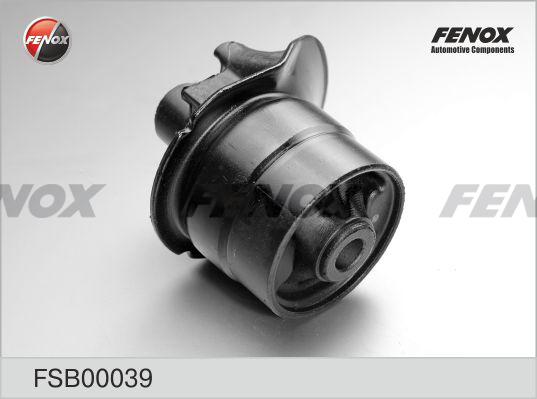 Fenox FSB00039 - Сайлентблок, важеля підвіски колеса avtolavka.club