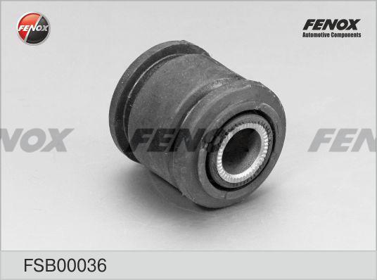 Fenox FSB00036 - Сайлентблок, важеля підвіски колеса avtolavka.club