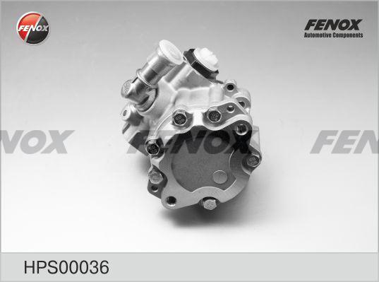 Fenox HPS00036 - Гідравлічний насос, рульове управління, ГУР avtolavka.club