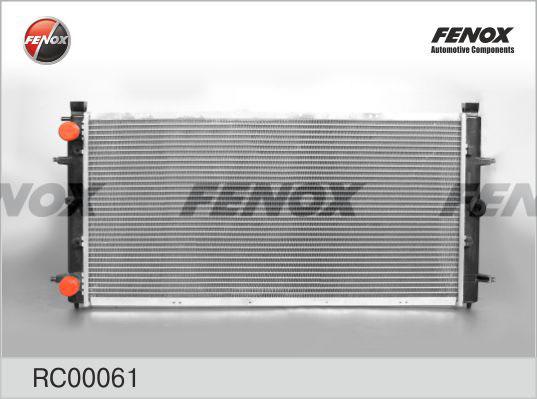 Fenox RC00061 - Радіатор, охолодження двигуна avtolavka.club
