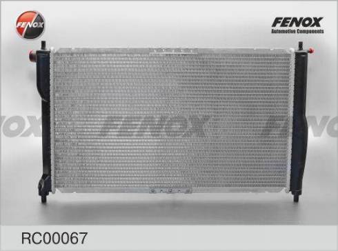 Fenox RC00067 - Радіатор, охолодження двигуна avtolavka.club