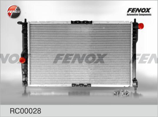 Fenox RC00028 - Радіатор, охолодження двигуна avtolavka.club