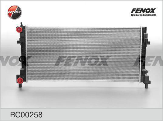 Fenox RC00258 - Радіатор, охолодження двигуна avtolavka.club