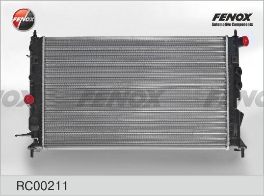 Fenox RC00211 - Радіатор, охолодження двигуна avtolavka.club