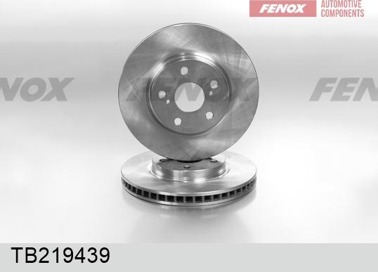 Fenox TB219439 - Гальмівний диск avtolavka.club