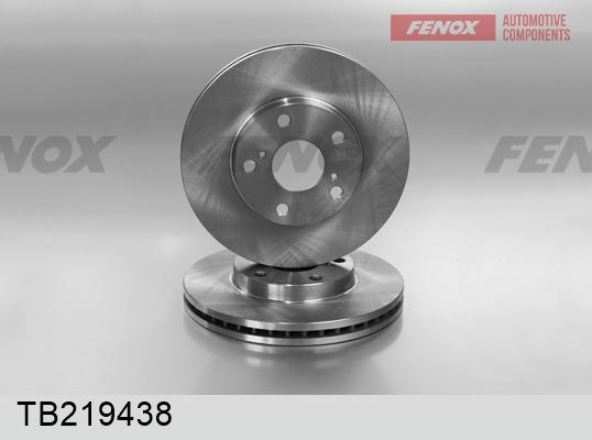 Fenox TB219438 - Гальмівний диск avtolavka.club