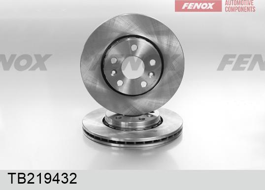 Fenox TB219432 - Гальмівний диск avtolavka.club