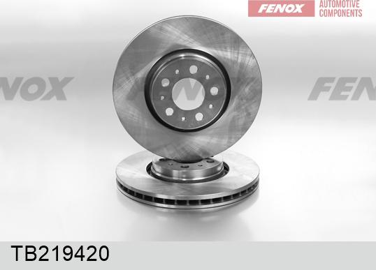 Fenox TB219420 - Гальмівний диск avtolavka.club