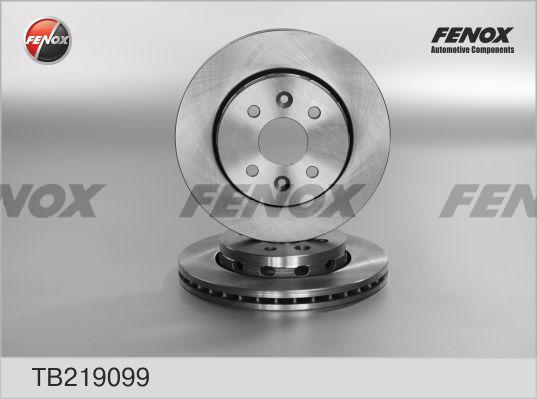 Fenox TB219099 - Гальмівний диск avtolavka.club