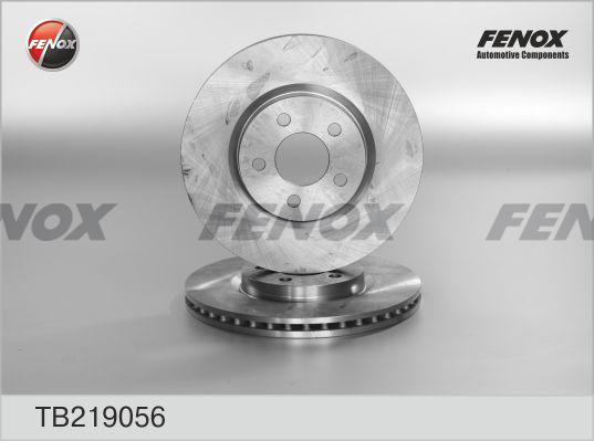 Fenox TB219056 - Гальмівний диск avtolavka.club