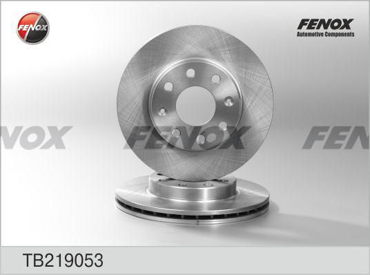 Fenox TB219053 - Гальмівний диск avtolavka.club