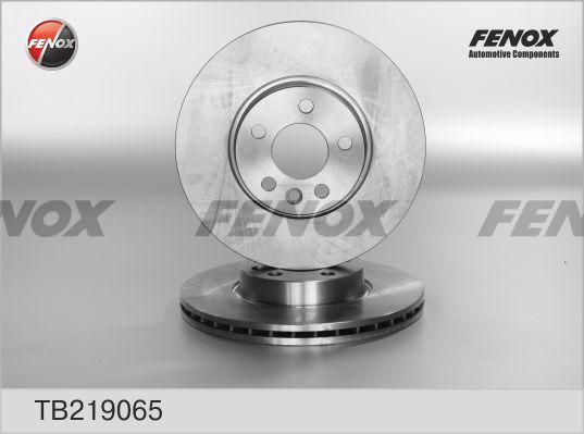 Fenox TB219065 - Гальмівний диск avtolavka.club