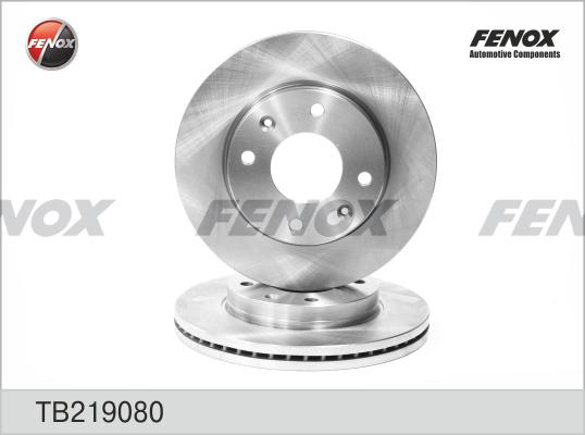 Fenox TB219080 - Гальмівний диск avtolavka.club