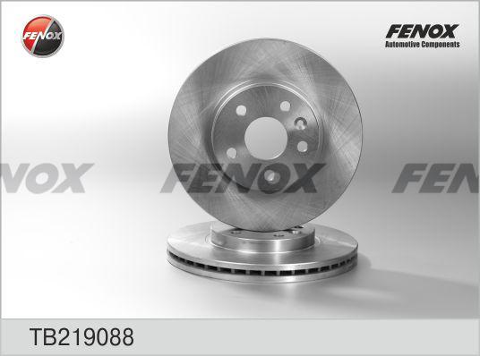 Fenox TB219088 - Гальмівний диск avtolavka.club