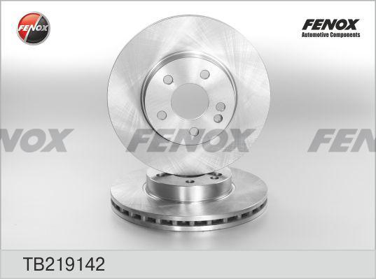 Fenox TB219142 - Гальмівний диск avtolavka.club