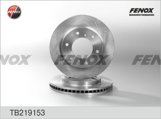 Fenox TB219153 - Гальмівний диск avtolavka.club