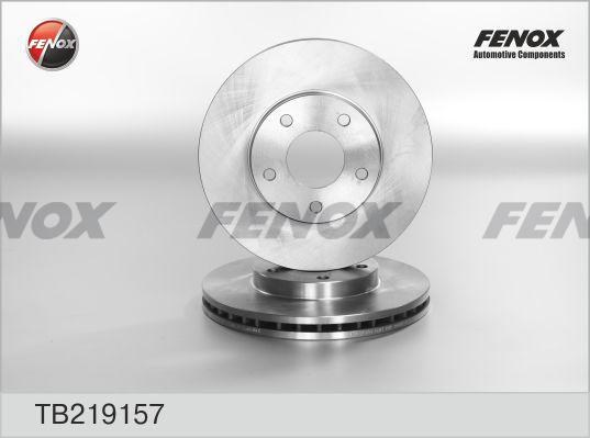 Fenox TB219157 - Гальмівний диск avtolavka.club