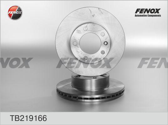 Fenox TB219166 - Гальмівний диск avtolavka.club