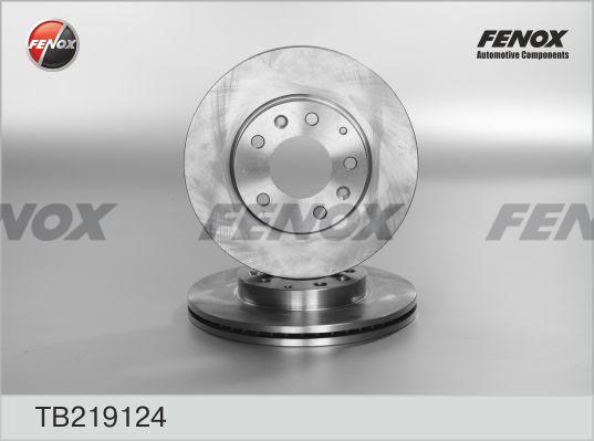 Fenox TB219124 - Гальмівний диск avtolavka.club