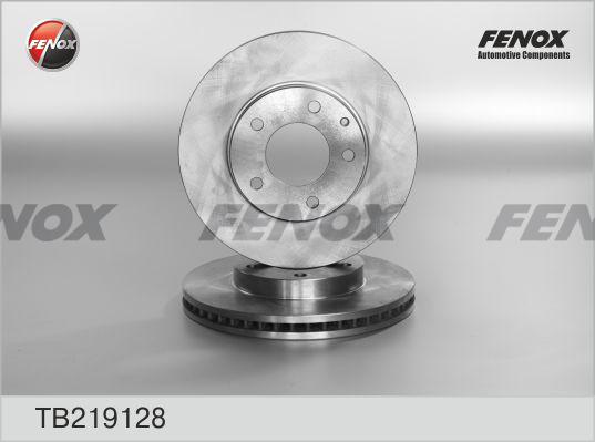 Fenox TB219128 - Гальмівний диск avtolavka.club