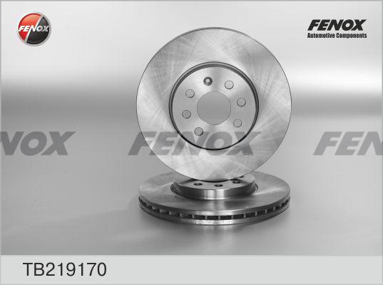 Fenox TB219170 - Гальмівний диск avtolavka.club