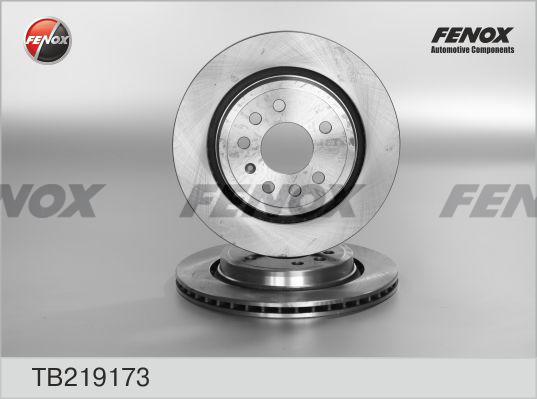 Fenox TB219173 - Гальмівний диск avtolavka.club