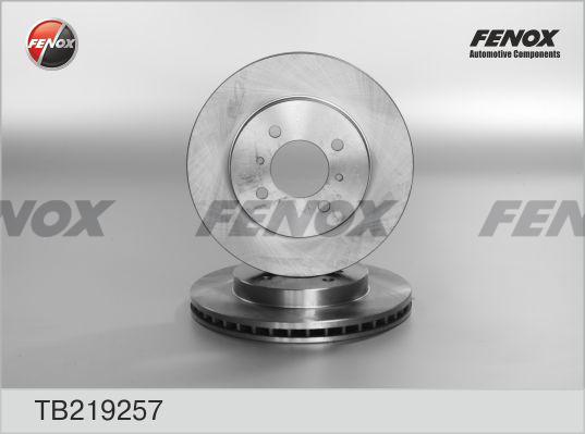 Fenox TB219257 - Гальмівний диск avtolavka.club