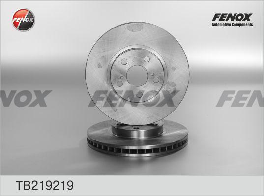 Fenox TB219219 - Гальмівний диск avtolavka.club