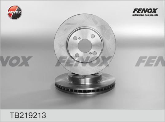 Fenox TB219213 - Гальмівний диск avtolavka.club