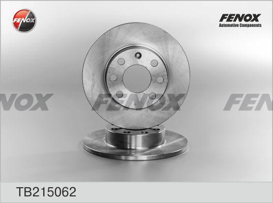 Fenox TB215062 - Гальмівний диск avtolavka.club