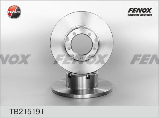 Fenox TB215191 - Гальмівний диск avtolavka.club