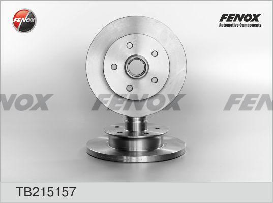 Fenox TB215157 - Гальмівний диск avtolavka.club