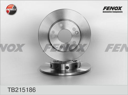 Fenox TB215186 - Гальмівний диск avtolavka.club