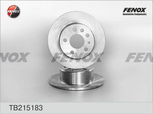 Fenox TB215183 - Гальмівний диск avtolavka.club