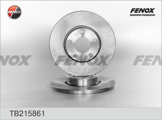 Fenox TB215861 - Гальмівний диск avtolavka.club